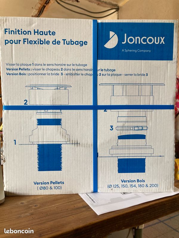 Chapeau Aspirateur (dbam. 150) + plaque d'étanchéité (350X350) / INOX (image 3)