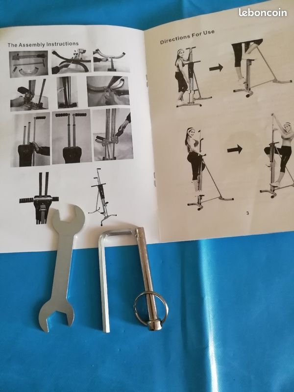 Climbing machine homcom escalade verticale gym musculation sport (image 2)