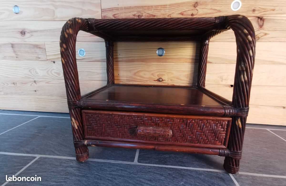 Console en rotin (image 3)