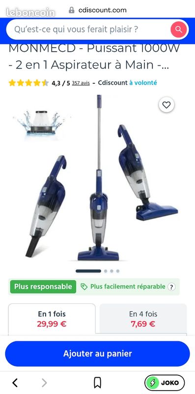 Cdiscount Aspirateur Balai Ã Main Cdiscount Aspirateur Balai Ã Fil