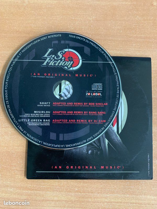 Bob Sinclar, Bang Bang & DJ Cam - L.S Fiction (image 2)
