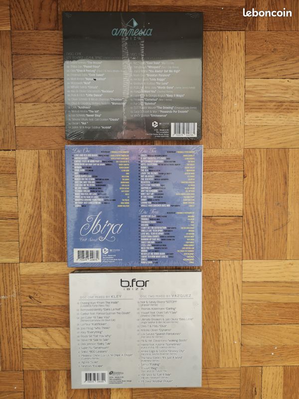 Lot de 3 albums - 7 CD du meilleur d'IBIZA (image 3)