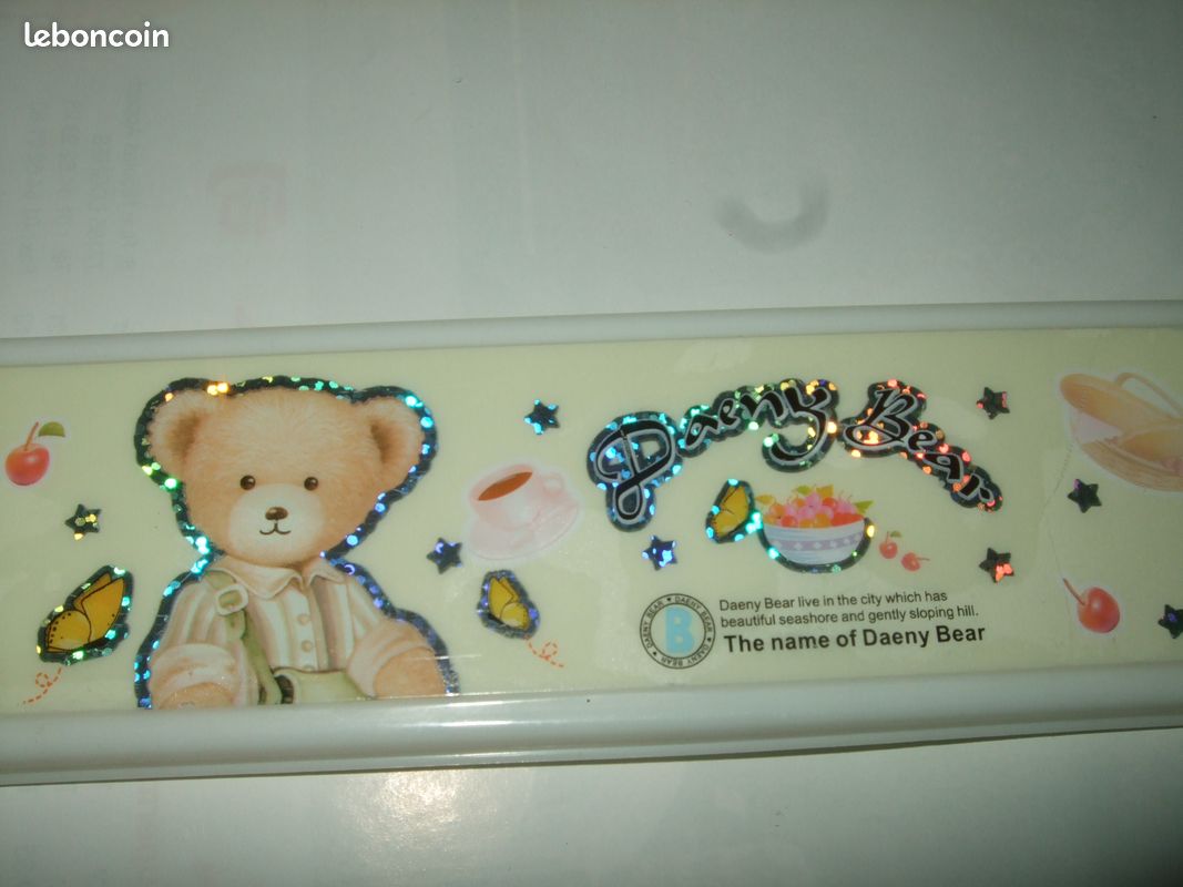 Joli Boîtier Plumier Ourson Décoration Gourmand (image 3)