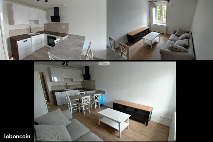 F3 meublé - 54m² - Jardin