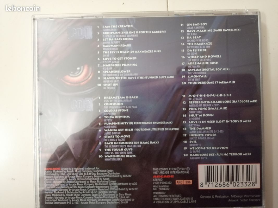 Cd thunderdome XVIII (image 2)