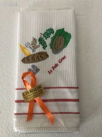 2 serviettes anciennes " nid d'abeille " , monogrammées N