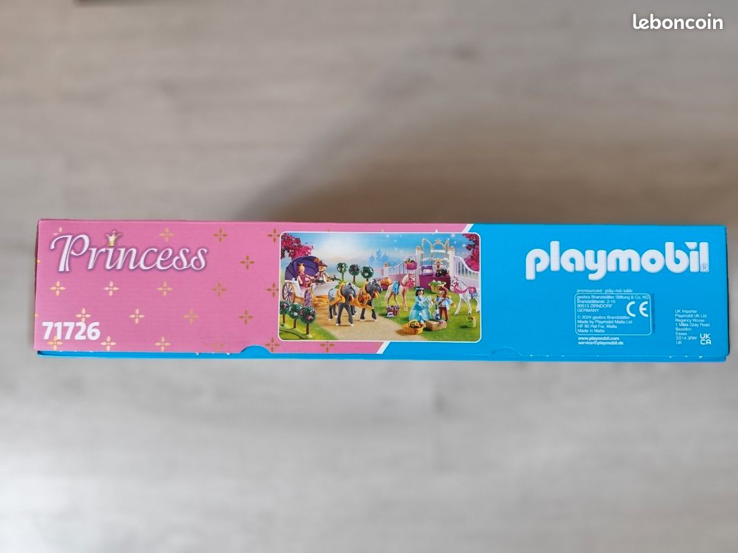 PLAYMOBIL 71726 - Calèche Royale Princesses Avec Chevaux - Boîté, Neuf Scellé 2024