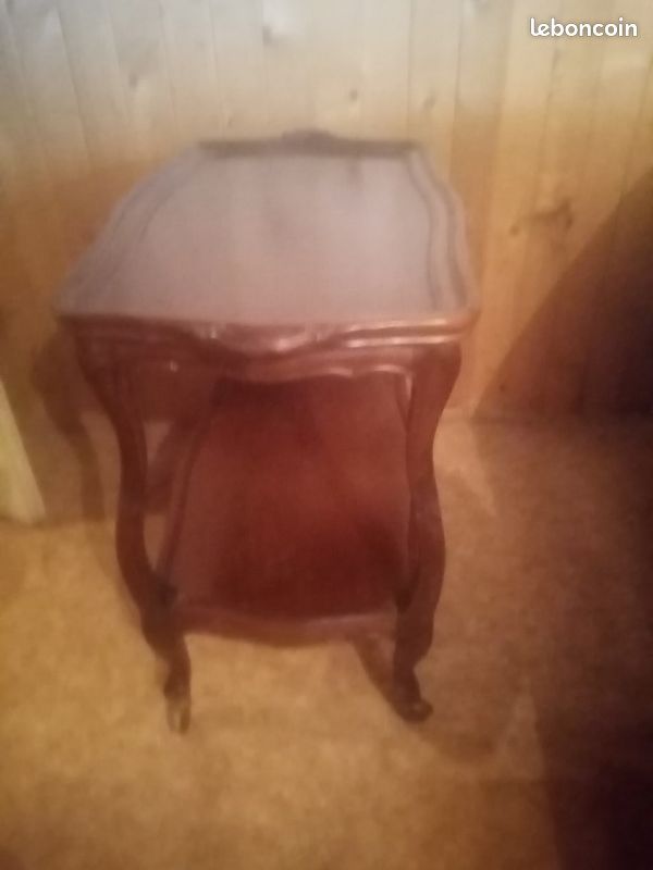 Table desserte roulante avec plateau amovible (image 2)