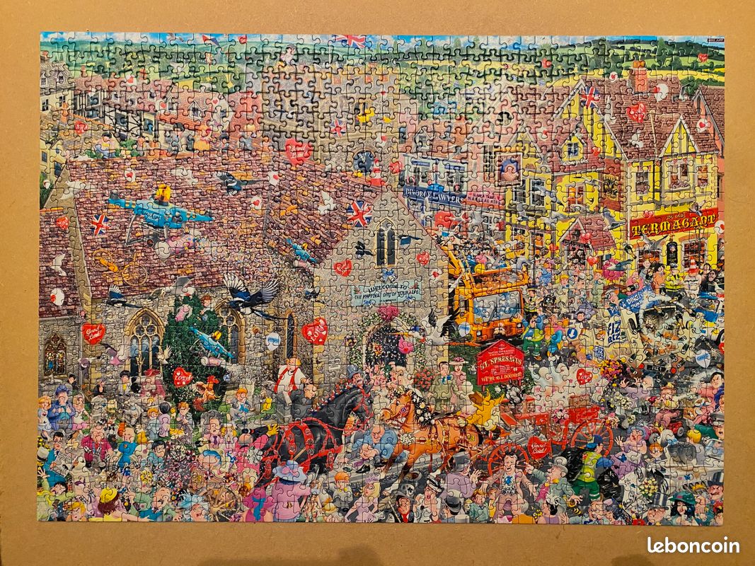 Lot de 3 puzzles 1000 pièces (image 3)