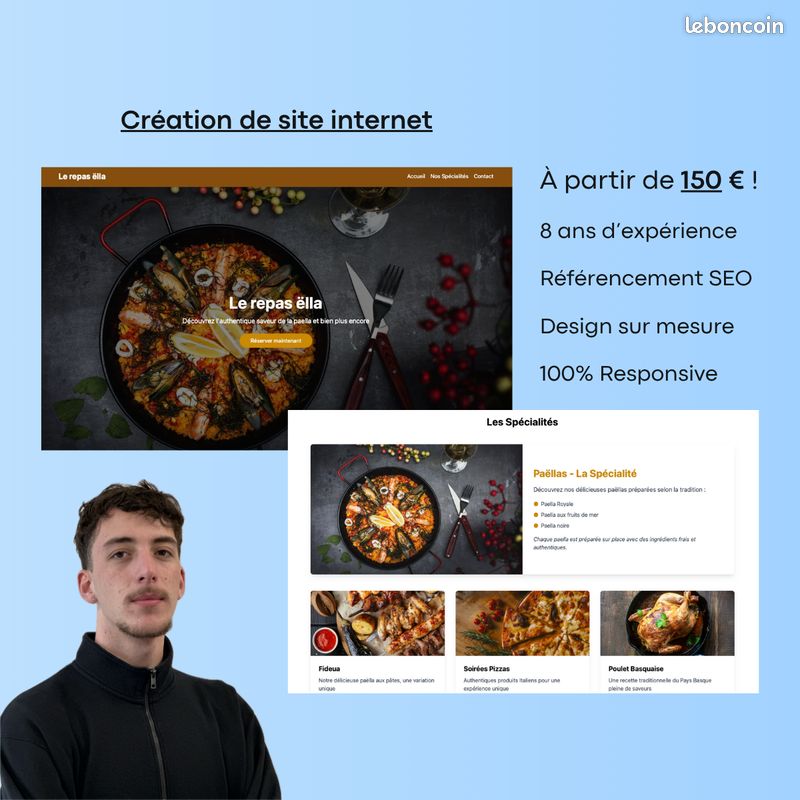 Création de site internet professionnel - Autres services