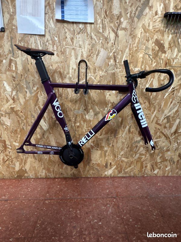 Vélo De Piste Cinelli Vigorelli Ellisse Magica | Taille 52cm | Peu Utilisé | Alliage