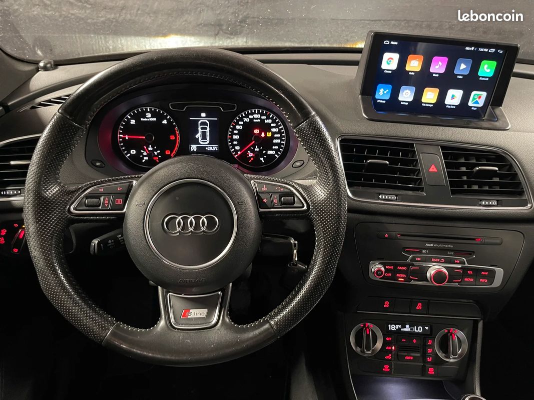 Audi q3 s line / carplay / camera / roue de secours (image 12)