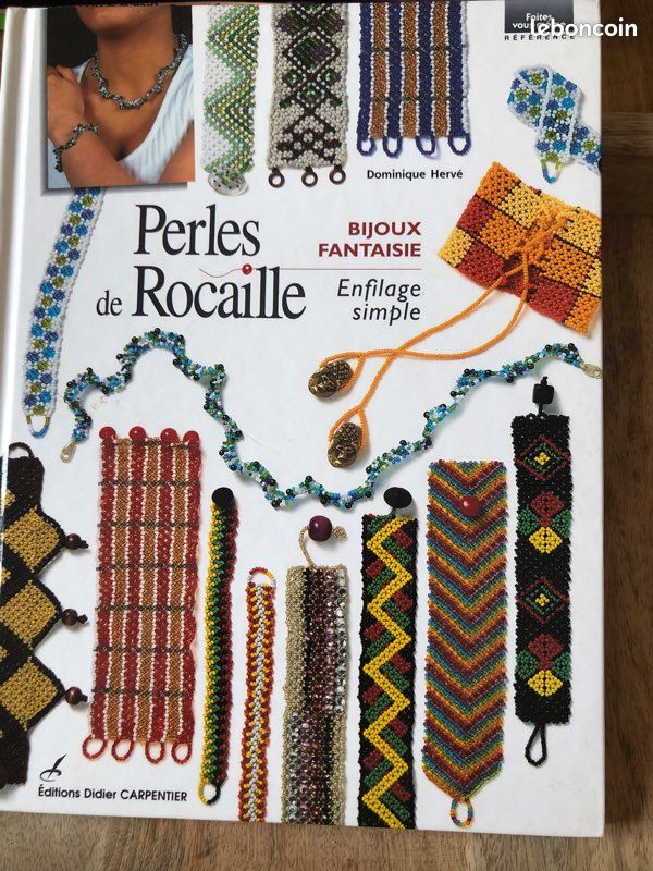 Livre Bijoux en perles de rocaille (image 1)
