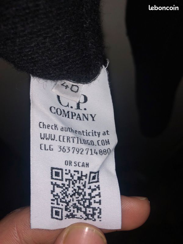 Pull en laine Cp Company (image 3)