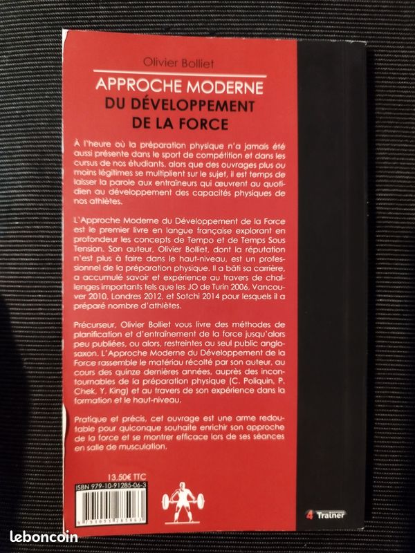 Approche moderne du développement de la force - Olivier Bolliet (image 2)