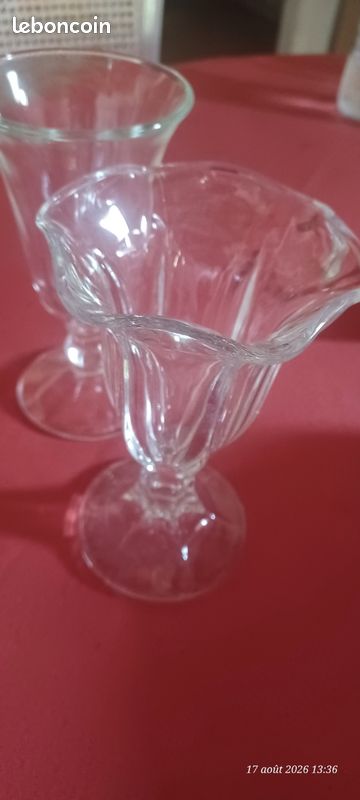 6 coupes à glace en verre (image 3)