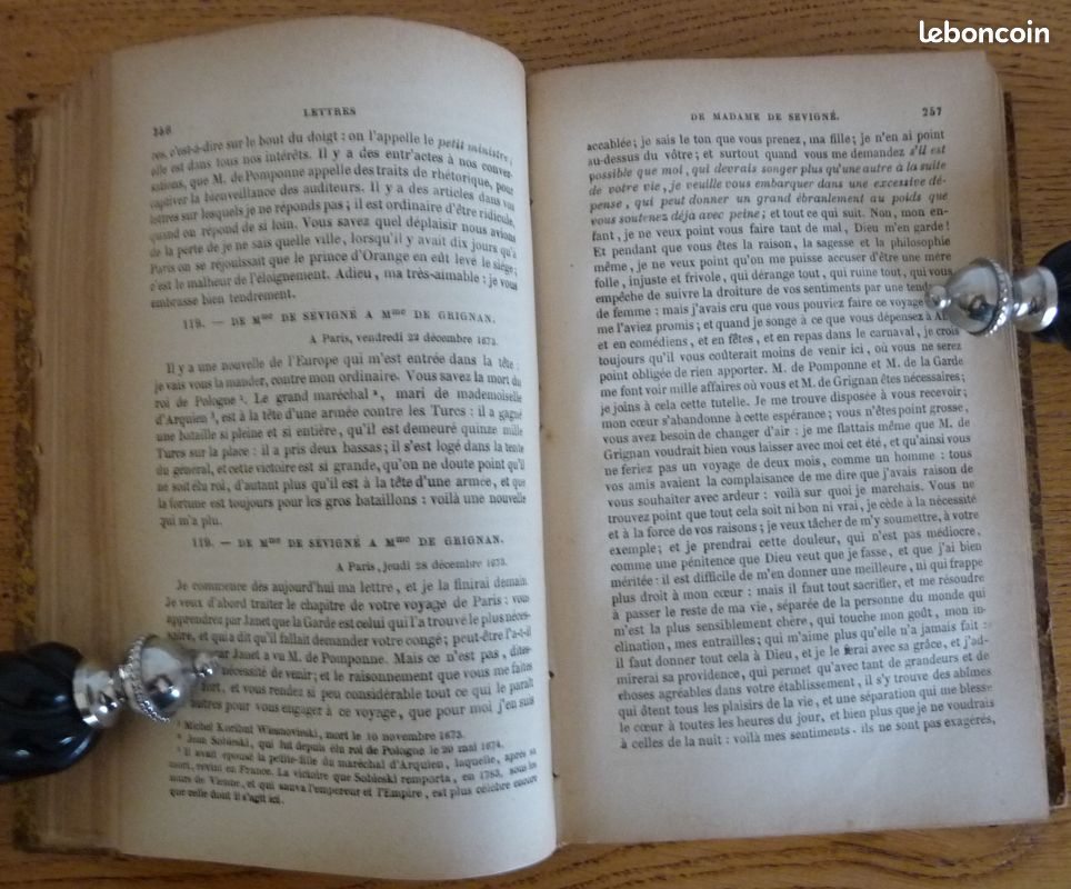 LETTRES de Mme DE SEVIGNE (1894) Précédées d'une Notice sur sa Vie et du Traité... (image 4)