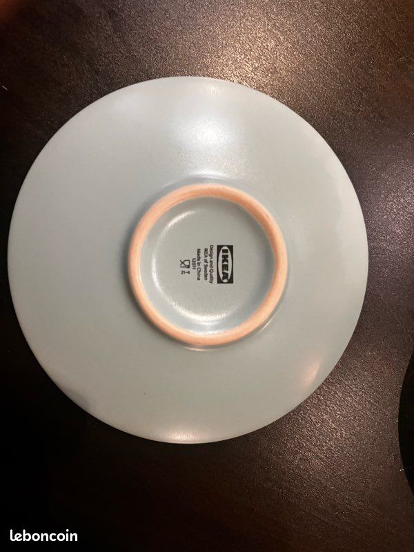 Lot de 4 tasses avec sous tasses IKEA (image 4)