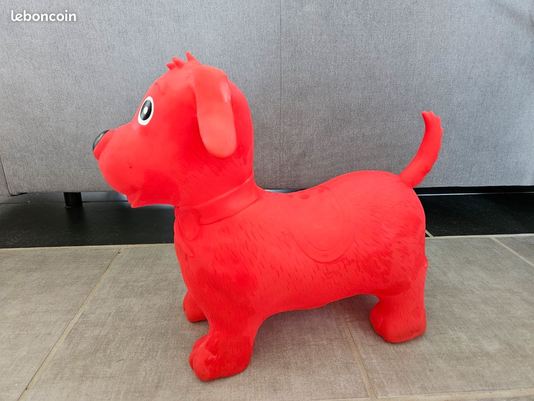 Oxybul Énergiebul – Chien Sauteur Gonflable – Développe L'Équilibre – Pour Enfants De 2 à 5 Ans – 52 X 26 X 57 Cm