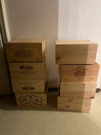 Caisses en Bois Classe B - Grand choix de caisses à vin d'occasion