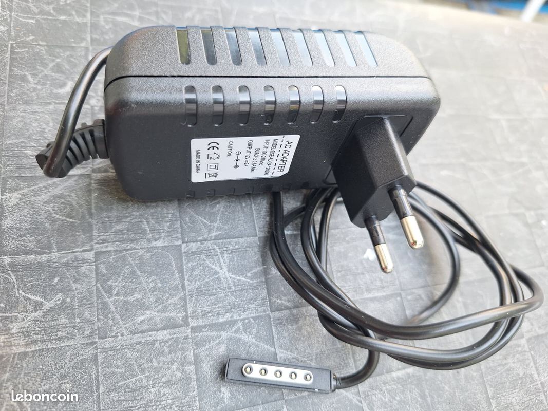 Chargeur secteur 12V 2A – Connecteur magnétique 5 broches (image 4)