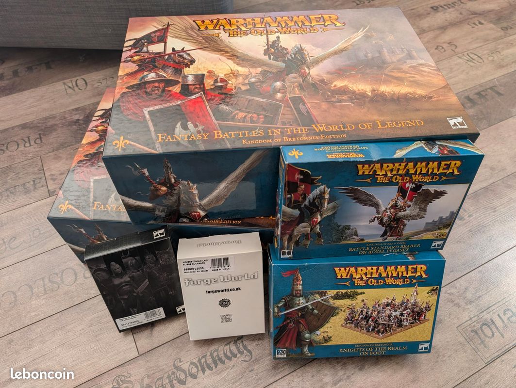 Armée Bretonniens Warhammer TOW (image 1)