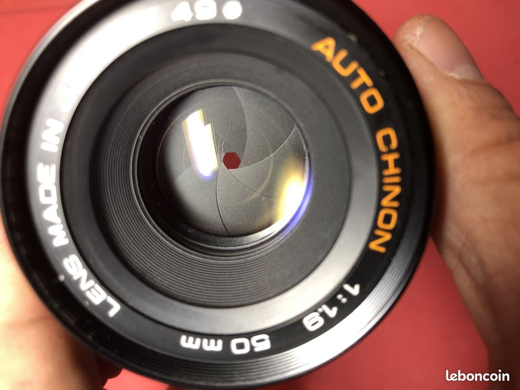 Objectif Photo Chinon 50mm F/1.9 - Monture Pentax K - Parfait Pour Les Portraits