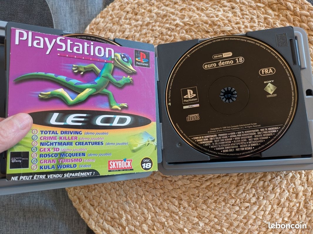 Console Sony Playstation 1 Avec CD Démo - Consoles