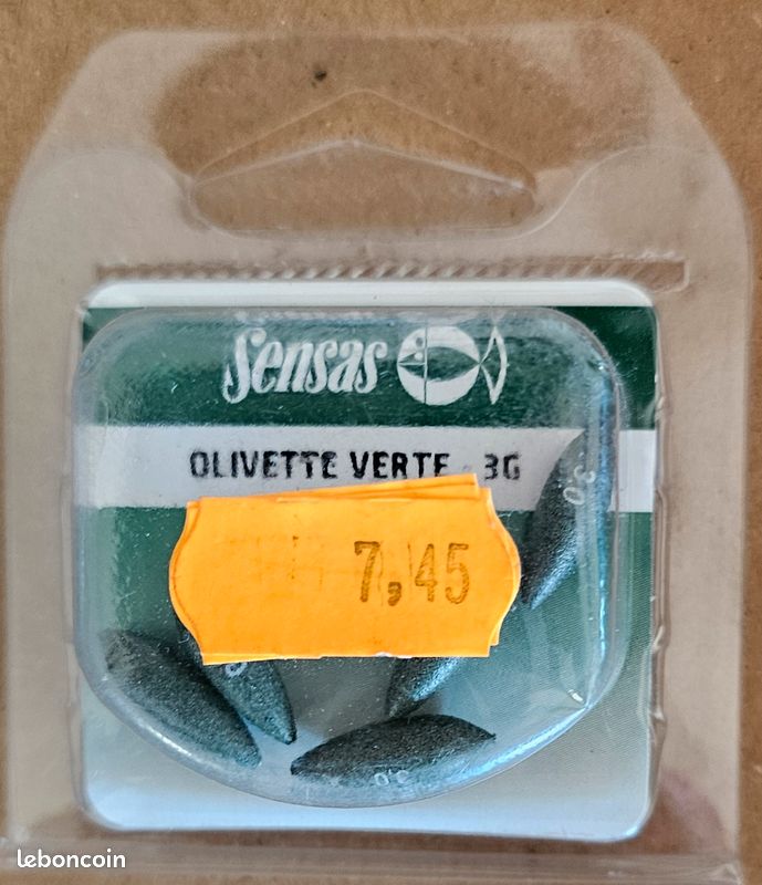 Olivette Gainée Sensas Concours 2g - Neuf - Pêche Au Coup