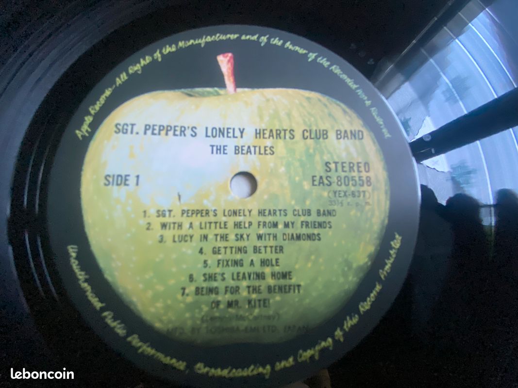The Beatles Sgt Pepper 33t Japon (image 5)