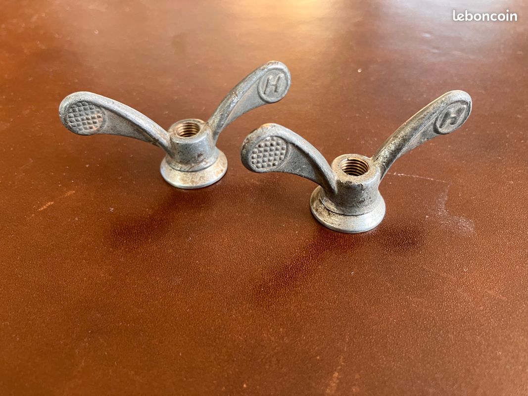papillon vélo acier france huret vintage rétro ancien roue avant