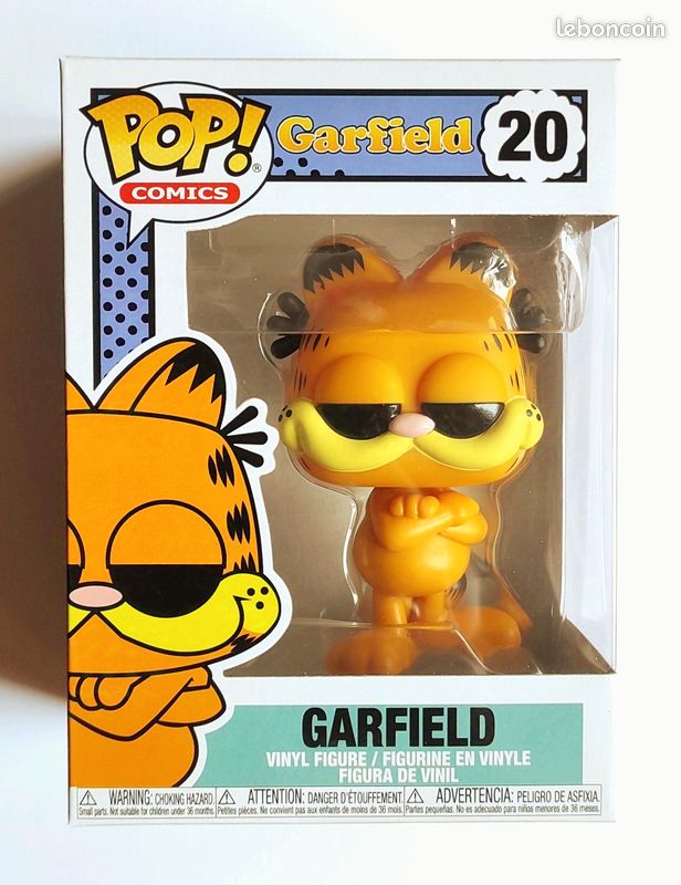 Funko Pop! Garfield – Figurine Vinyle 9cm – Collection Officielle Cartoon