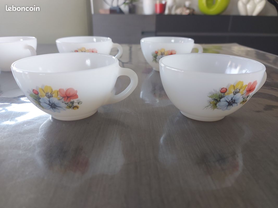 GRANDE TASSE ARCOPAL modèle Knorr orange EUR 5,00 - FR