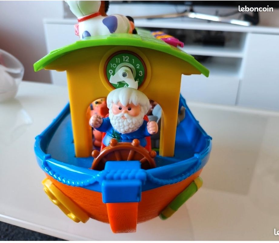 Jeu arche de Noé musicale kiddieland personnages Jeux Jouets