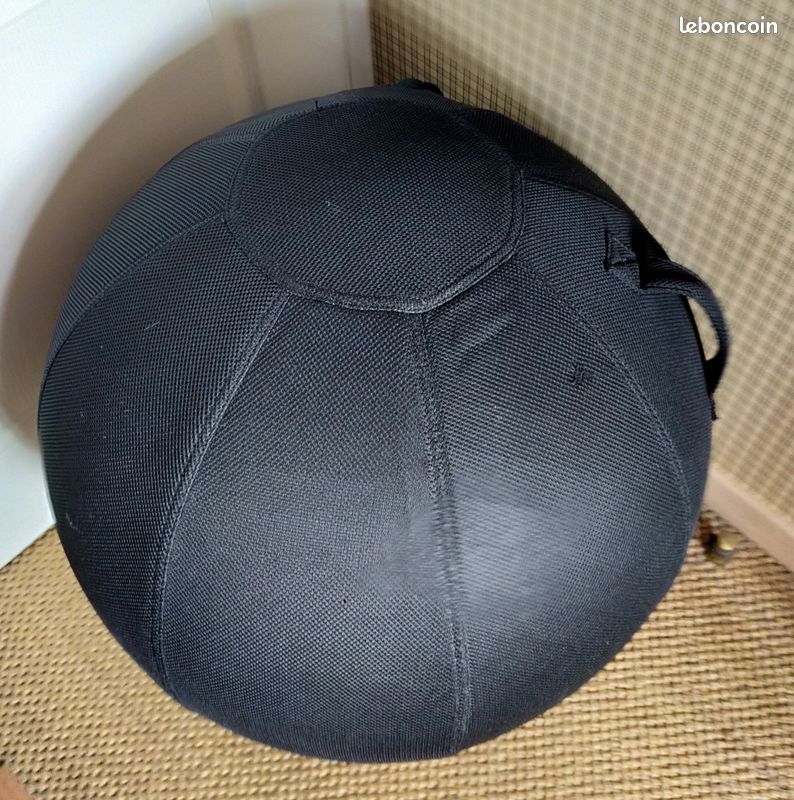 Balle assise ergonomique ballon ZEN noir (image 5)