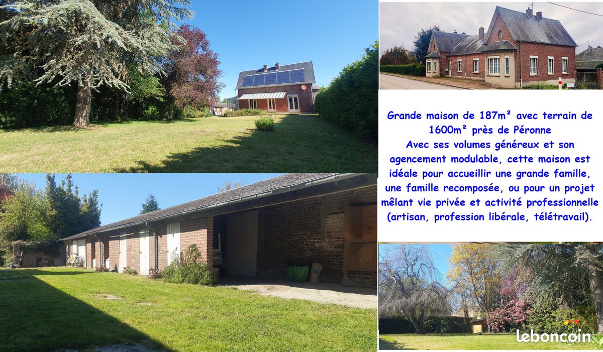 Maison 8 pièces 187 m² · à Brie · 187 m² · 169 600 €