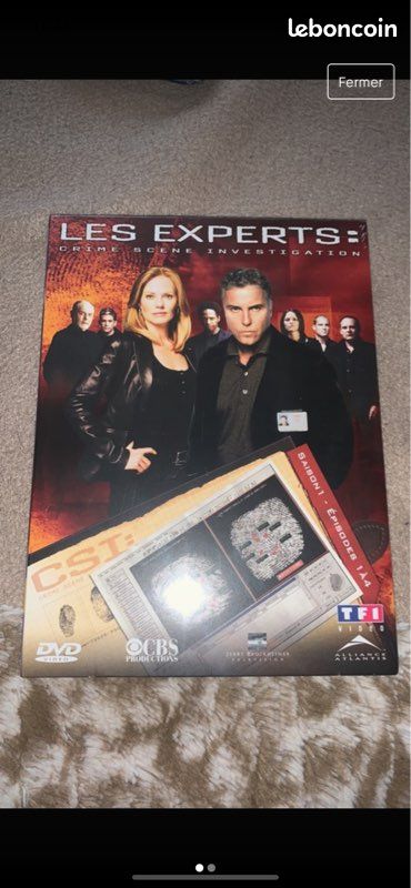 Les experts crime scène investigation dvd (image 1)