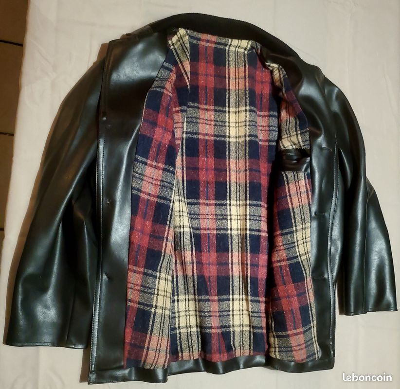Blouson Cuir Vintage (image 3)