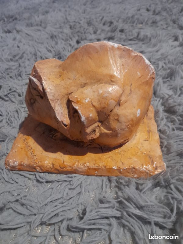 Sculpture plâtre patiné (image 4)