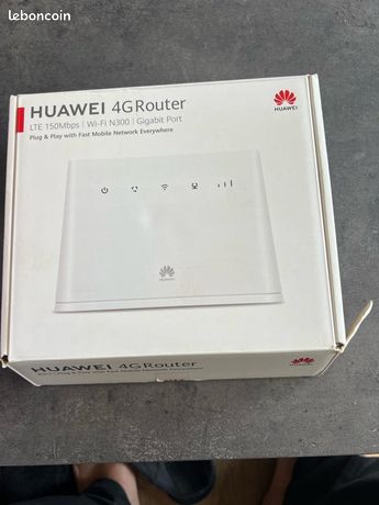 Box 4g huawei d'occasion - Tlphones & Objets connects - leboncoin Box 4g huawei d'occasion - Tlphones & Objets connects - leboncoin