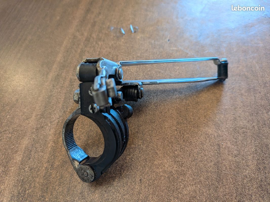 Dérailleur Avant Vintage Sachs Muret - Pour Vélo De Course - Argenté