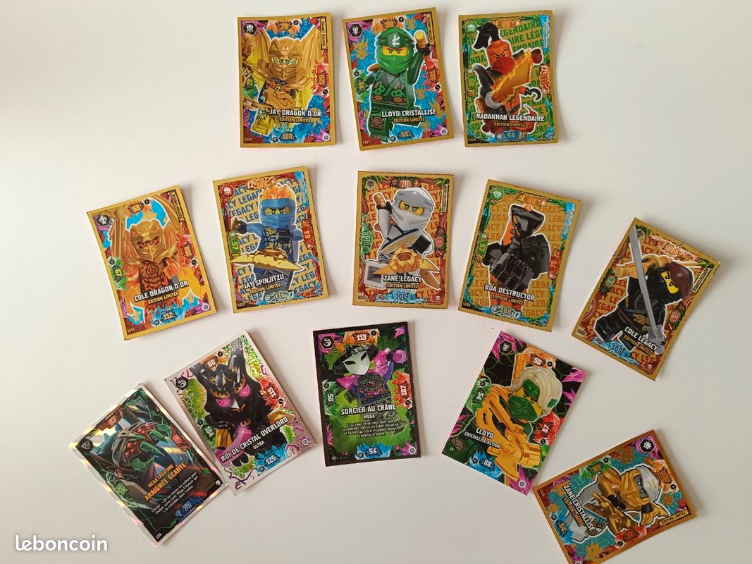 rare ninjago cards 23 x & Lego Chima Cards, Toys & Collectibles, Memorabilia & Antiques, Vintage Collectibles on Carousell Builders command an epic roster of 8 LEGO NINJAGO minifigures NEW INVENTORY! Lego Ninjago Cards