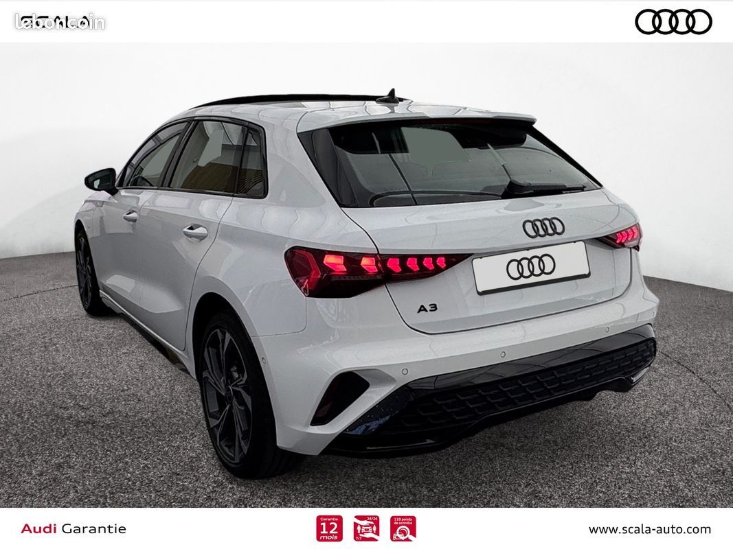 AUDI A3 Sportback 40 TFSI e Hybride rechargeable 204 S tronic 6 S line & 11800  d options (image 3)