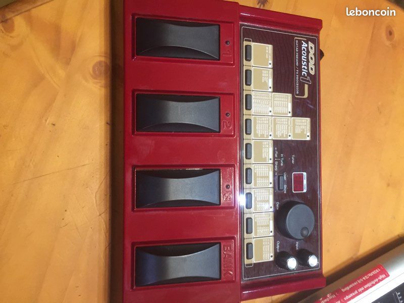 DOD Acoustic 1 guitar preamp fx processor tremolo reverb delay pitch detune.... (image 1)