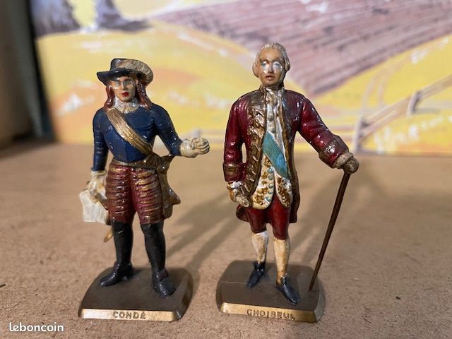 Figurine Historique Mokarex Le Grand Siècle - Maréchal De Saxe, échelle 1/32 En Plastique à Peindre, Collection Ancien Régime