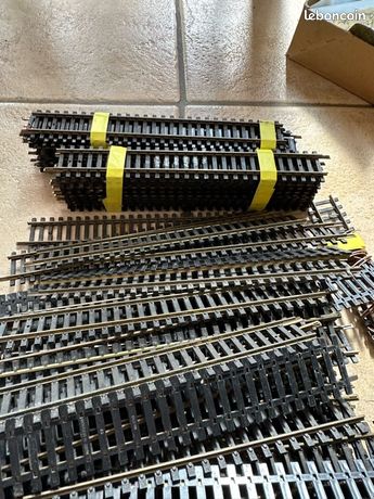 Lot rails droits 62188 Voie C TRIX HO - Modélisme