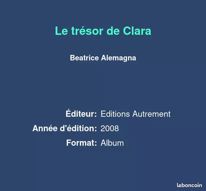 Le trésor de Clara - Beatrice Alemagna (image 2)