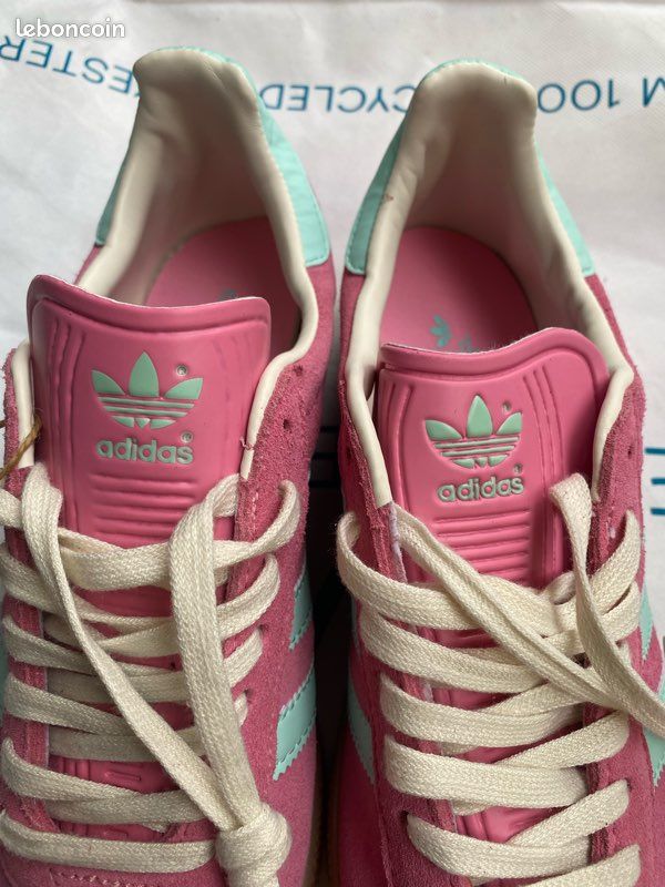Adidas Gazelle rose 42 - JH6015 Lucid Pink (image 4)