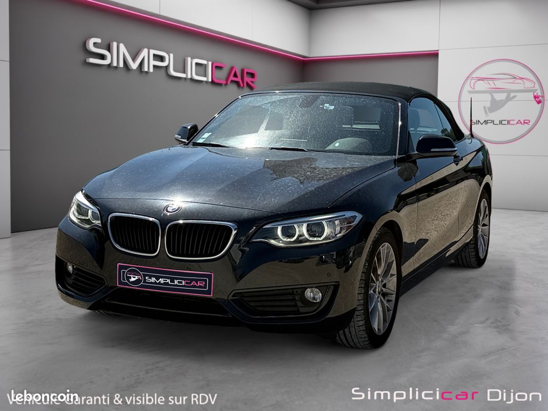 BMW SERIE Cabriolet 218d 150 ch Sport A 150Ch Garantie 12 mois (image 4)