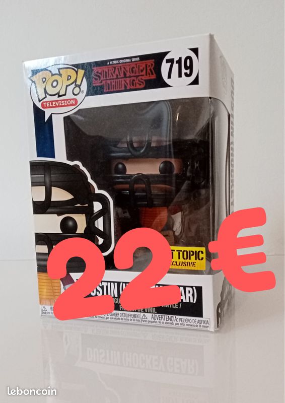 FUNKO POP | Stranger Things - Dustin (719) (image 1)